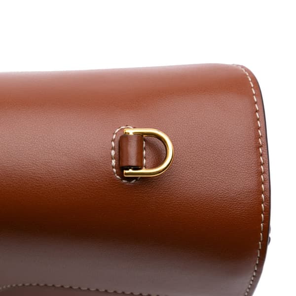 Pre-owned Celine Teen Smooth Calfskin Soft 16 Crossbody Brown