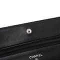 Pikkukuva 7 / 10: Pre-owned Chanel Lambskin Camellia Embossed Wallet On Chain Black