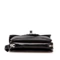 Miniatyrbild 3 av 10: Pre-owned Chanel CC Quilted Lambskin Clams Wallet on Chain Black