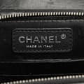 Miniatyrbild 5 av 10: Pre-owned Chanel CC Quilted Lambskin Clams Wallet on Chain Black