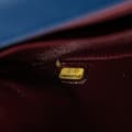 Miniatyrbild 6 av 10: Pre-owned Chanel Large Lambskin Chic With Me Flap Blue