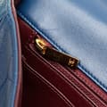 Miniatyrbild 7 av 10: Pre-owned Chanel Large Lambskin Chic With Me Flap Blue