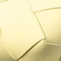 Miniatyrbild 8 av 10: Pre-owned Bottega Veneta Mini Lambskin Intreccio Cassette Camera Bag Yellow