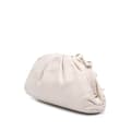 Miniatyrbillede 2 af 7: Pre-owned Bottega Veneta Lambskin The Mini Pouch White