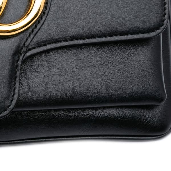 Pre-owned Gucci Small Leather Arli Crossbody Black