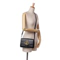 Miniatyrbild 9 av 10: Pre-owned Gucci Small Leather Arli Crossbody Black