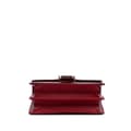 Miniatyrbild 3 av 10: Pre-owned Gucci Small Dollar Calfskin Interlocking G Crossbody Red