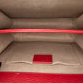 Miniatyrbild 4 av 10: Pre-owned Gucci Small Dollar Calfskin Interlocking G Crossbody Red