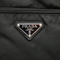 Miniatyrbild 8 av 10: Pre-owned Prada Tessuto Zip Top Crossbody Black