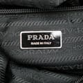 Miniatyrbild 5 av 10: Pre-owned Prada Tessuto Zip Top Crossbody Black