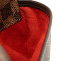 Miniatyrbild 6 av 10: Pre-owned Louis Vuitton Damier Ebene Ipanema Pochette Brown