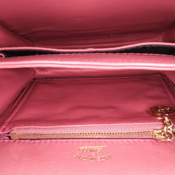 Pre-owned Gucci Small Leather 1973 Crossbody Bag Red