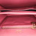 Miniatyrbild 4 av 10: Pre-owned Gucci Small Leather 1973 Crossbody Bag Red