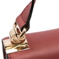 Miniatyrbild 7 av 10: Pre-owned Gucci Small Leather 1973 Crossbody Bag Red