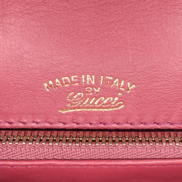 Pre-owned Gucci Small Leather 1973 Crossbody Bag Red