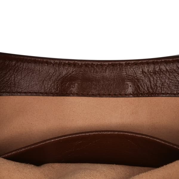 Pre-owned Gucci Mini GG Supreme Jackie 1961 Crossbody Brown