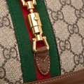 Miniatyrbild 8 av 10: Pre-owned Gucci Mini GG Supreme Jackie 1961 Crossbody Brown