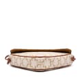 Miniatyrbillede 3 af 10: Pre-owned Celine Coated Canvas Triomphe Triangle Crossbody White