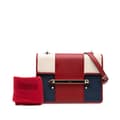 Miniatyrbilde 9 av 9: Pre-owned Valentino Medium Tricolor Leather Uptown Crossbody Red