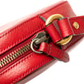 Miniatyrbild 9 av 10: Pre-owned Gucci Leather Animalier Web Disco Crossbody Red