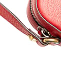 Miniatyrbild 10 av 10: Pre-owned Gucci Leather Animalier Web Disco Crossbody Red