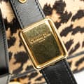 Miniatyrbild 9 av 10: Pre-owned Dior Pony Hair Leopard Print 30 Montaigne Flap Brown