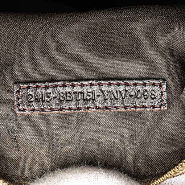 Pre-owned Fendi Zucchino Canvas Crossbody Brown