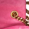 Miniatyrbilde 8 av 10: Pre-owned Saint Laurent Medium Smooth Calfskin and Suede Reversible Kate Crossbody Pink