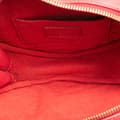 Miniatyrbilde 4 av 10: Pre-owned Louis Vuitton Calfskin Embellished New Wave Love Lock Crossbody Red