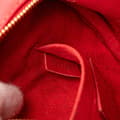 Miniatyrbilde 6 av 10: Pre-owned Louis Vuitton Calfskin Embellished New Wave Love Lock Crossbody Red