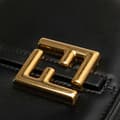 Miniatyrbilde 7 av 10: Pre-owned Fendi Mini Leather C mon Crossbody Black