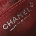 Miniatyrbillede 5 af 10: Pre-owned Chanel Mini Rectangular Classic Lambskin Single Flap Red