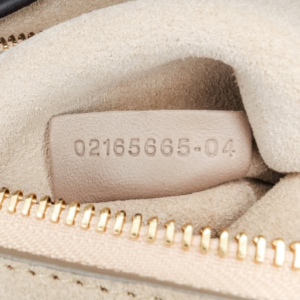 Pre-owned Chloé Medium Calfskin and Suede Faye Crossbody Brown
