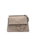 Pikkukuva 1 / 10: Pre-owned Chloé Medium Calfskin and Suede Faye Crossbody Brown