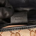 Miniatyrbild 5 av 8: Pre-owned Gucci Small GG Marmont Matelasse Canvas Flap Crossbody Brown