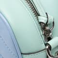 Miniatyrbild 6 av 8: Pre-owned Gucci Small GG Marmont Diagonal Matelasse Leather Crossbody Blue