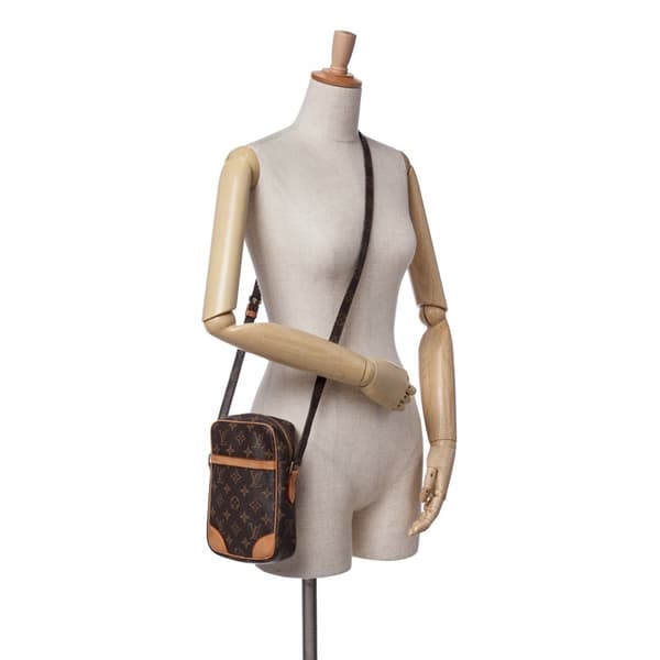 Pre-owned Louis Vuitton Monogram Danube Brown