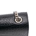 Pikkukuva 9 / 10: Pre-owned Saint Laurent Medium Croc Embossed Leather Kate Tassel Crossbody Blue