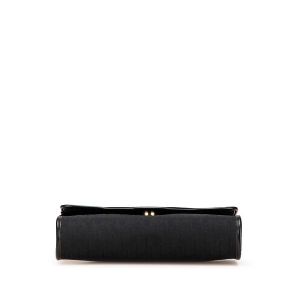 Pre-owned Dior Diorissimo Trotter Canvas Crossbody Black