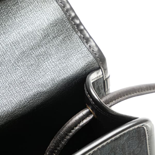 Pre-owned Dior Diorissimo Trotter Canvas Crossbody Black
