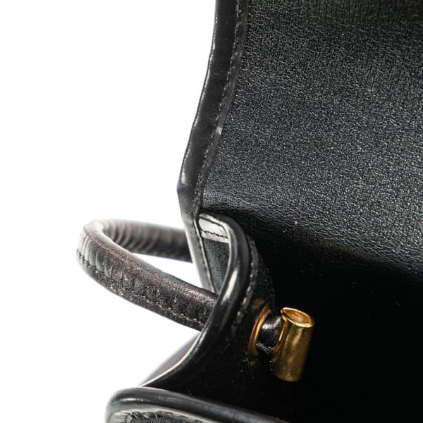 Pre-owned Dior Diorissimo Trotter Canvas Crossbody Black
