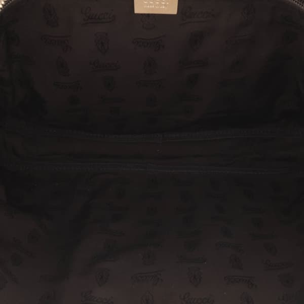 Pre-owned Gucci GG Imprime Business Bag Gold