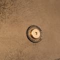 Miniatyrbild 8 av 10: Pre-owned Saint Laurent Medium Metallic Leather Monogram Sulpice Crossbody Brown