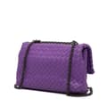 Miniatyrbild 2 av 10: Pre-owned Bottega Veneta Baby Nappa Intrecciato Olimpia Crossbody Purple