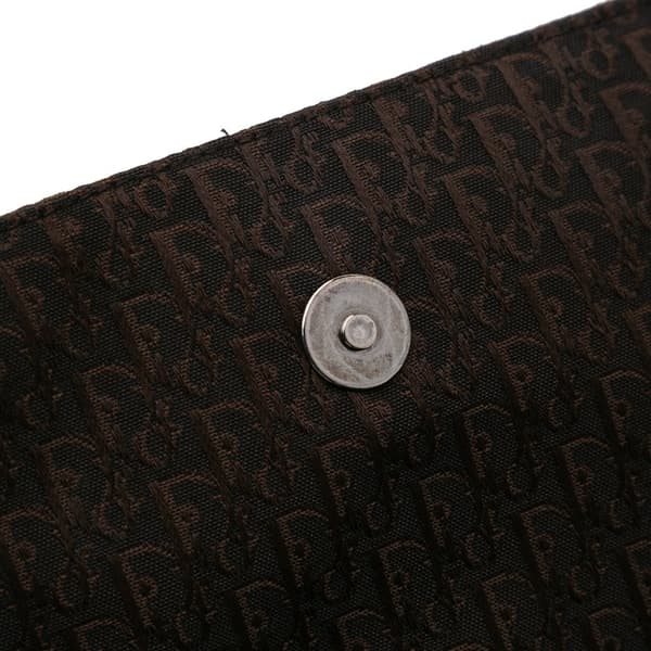 Pre-owned Dior Diorissimo Trotter Canvas Street Chic Crossbody Brown