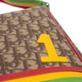 Pikkukuva 7 / 9: Pre-owned Dior Diorissimo Trotter Coated Canvas Rasta Crossbody Brown