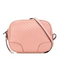 Miniatyrbild 1 av 10: Pre-owned Gucci Microguccissima Bree Crossbody Pink