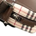 Miniatyrbilde 9 av 10: Pre-owned Burberry House Check Canvas Crossbody Brown