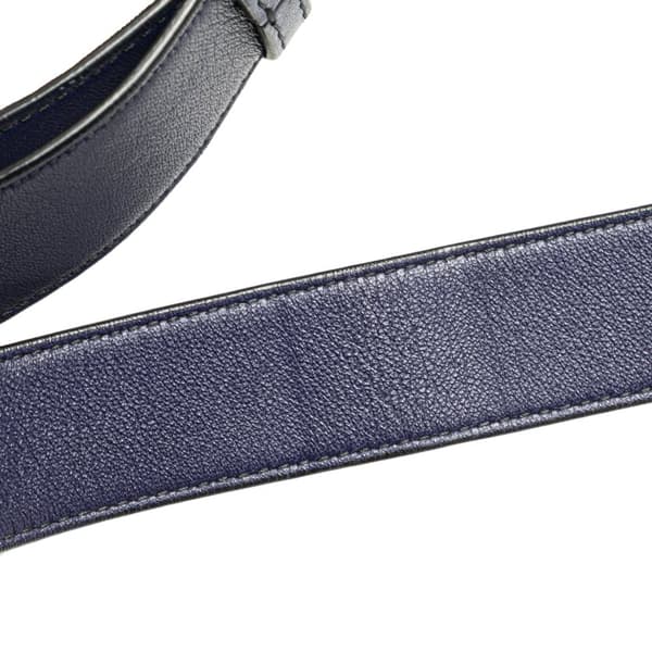 Pre-owned Bottega Veneta Intrecciato Trimmed Leather Crossbody Black