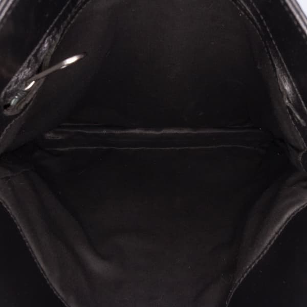 Pre-owned Bottega Veneta Leather Intrecciato Crossbody Black